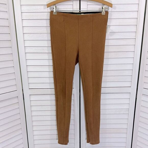 Anthropologie Faux Suede Leggings Size 26 - Picture 4 of 12